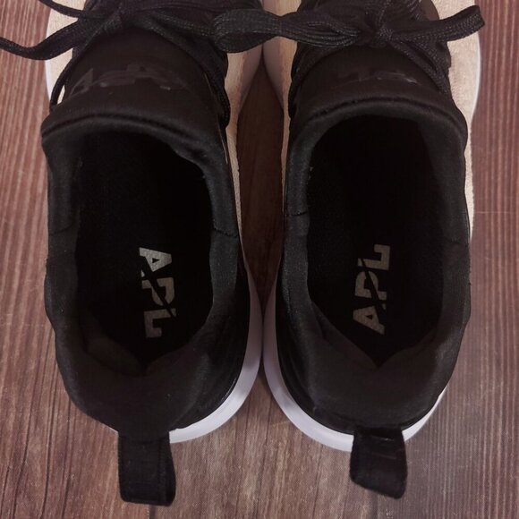 APL Womens Size 6 Techloom Tracer Athletic Propulsion Labs Black Tan Shoes - Picture 8 of 16